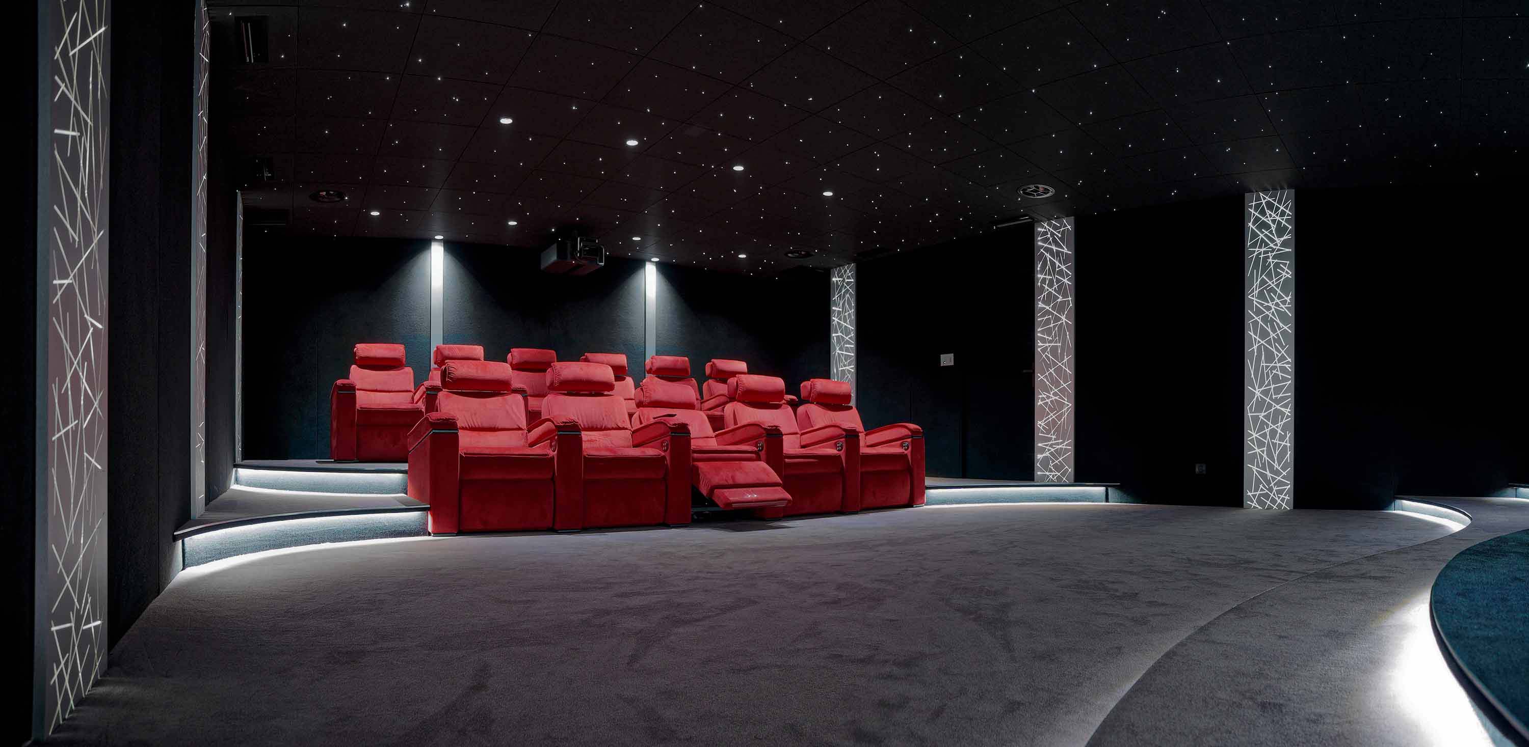 Aménagement salle cinéma chez soi