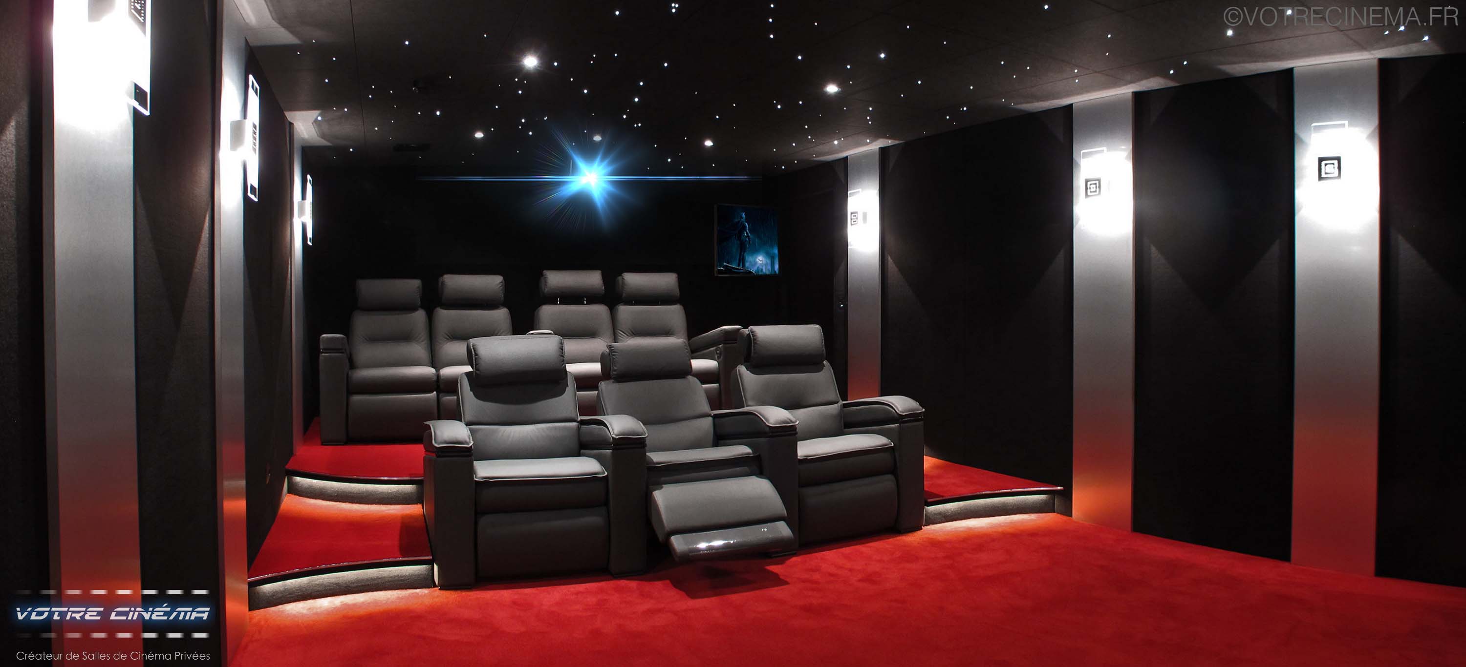 Salle home cinéma privée Belgique Bruxelles