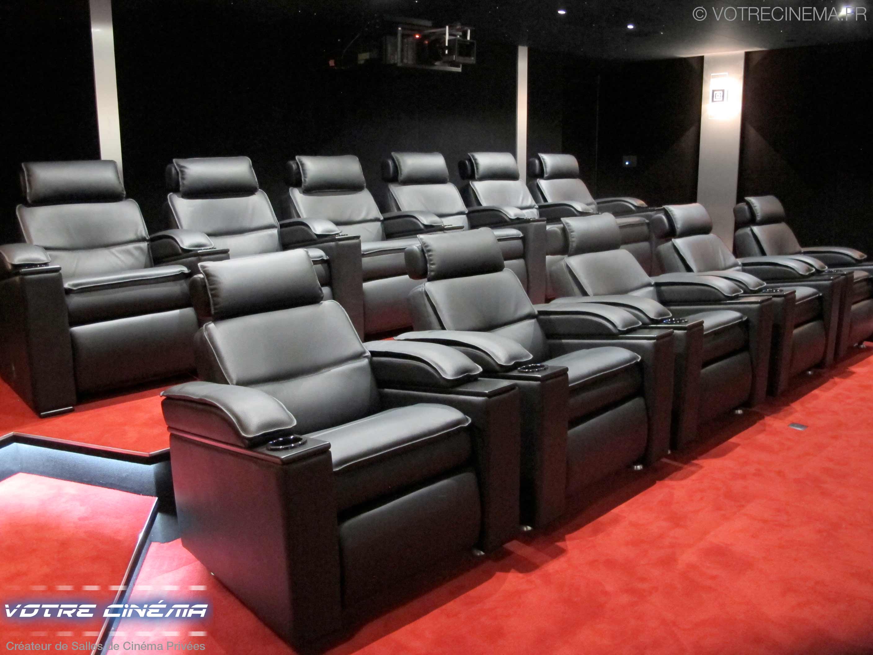 Salle home cinéma privé brazzaville congo