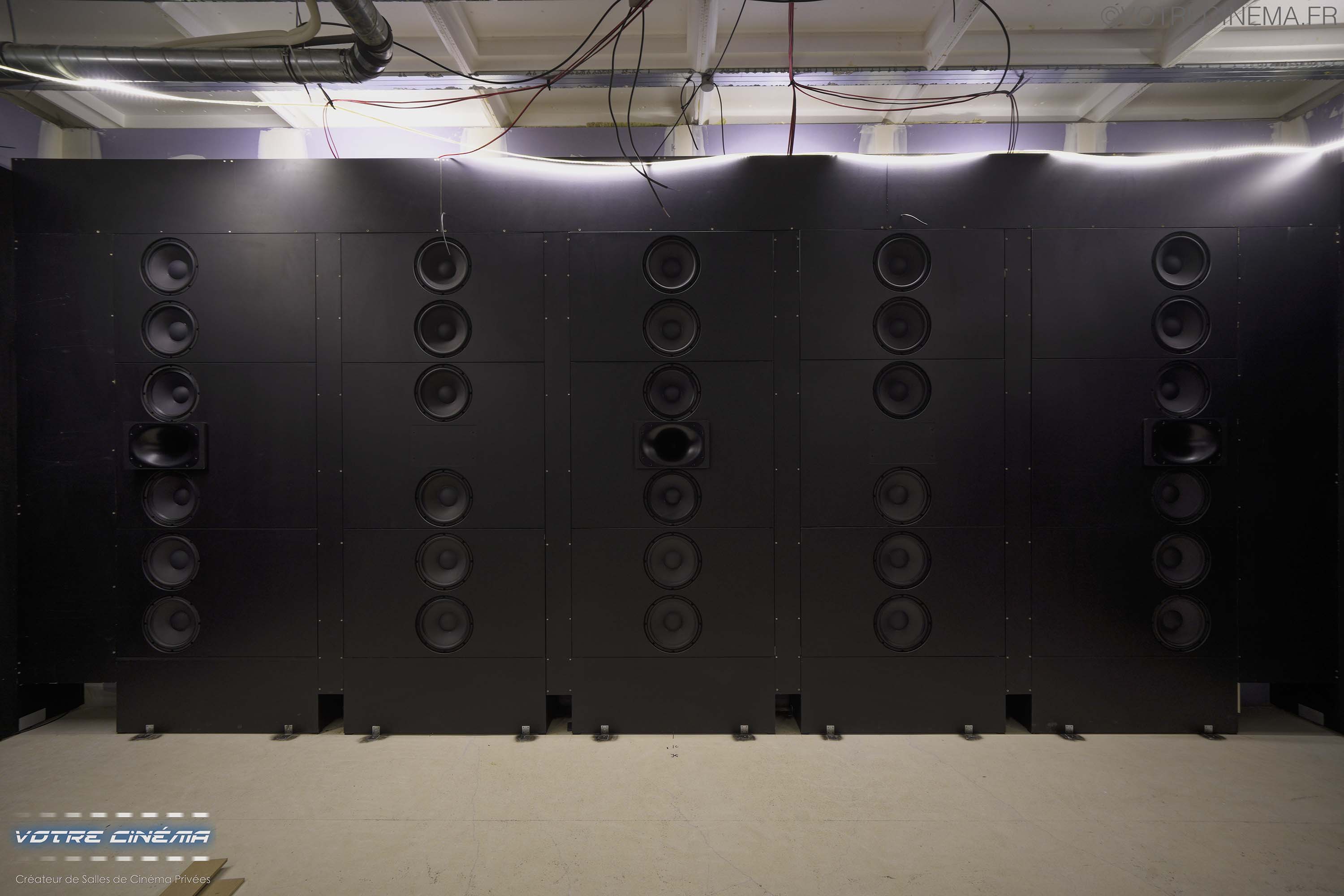 Travaux d'un cinéma privé à Brignoles