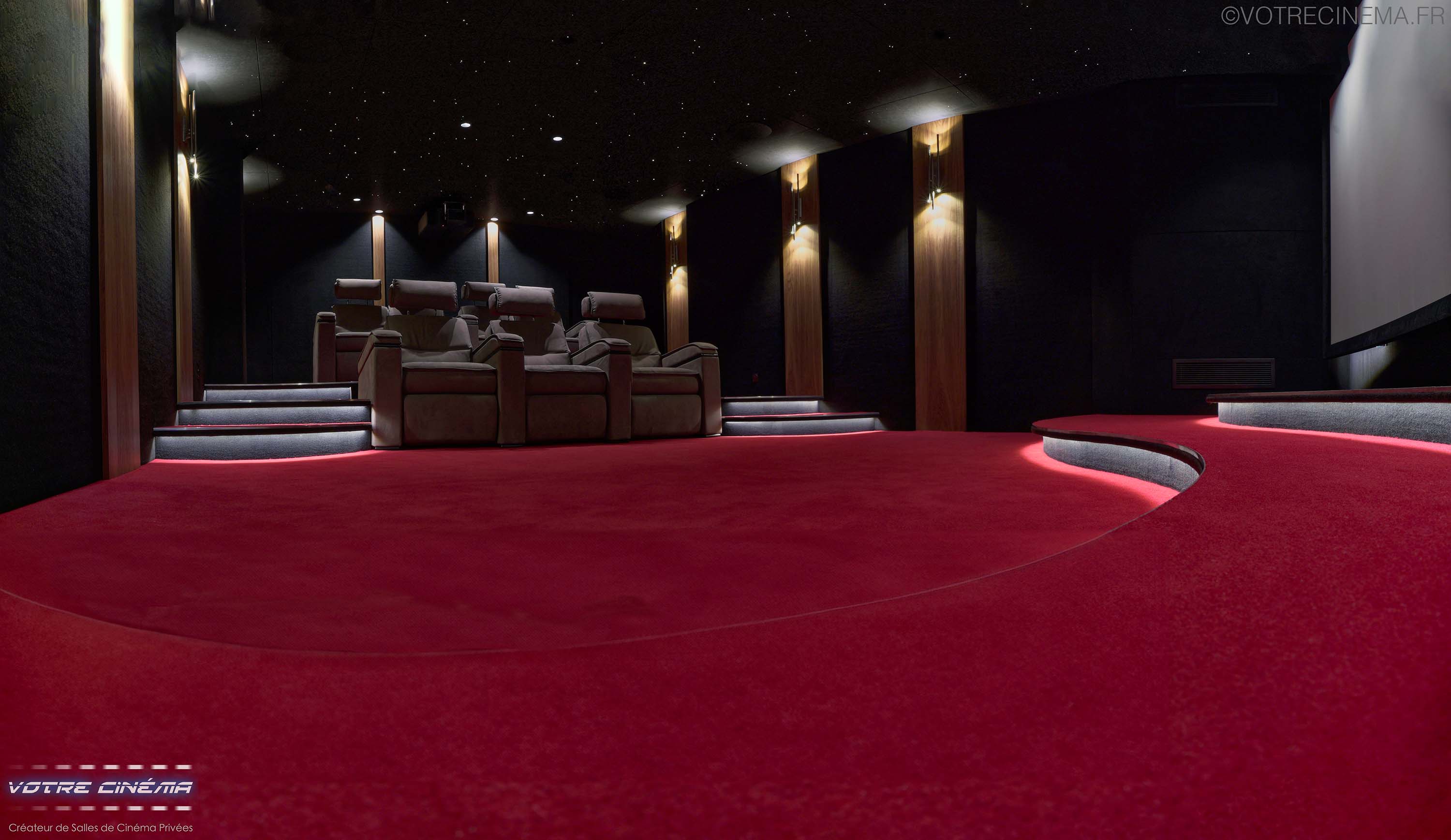 Salle de cinéma privé à Hyères, Var