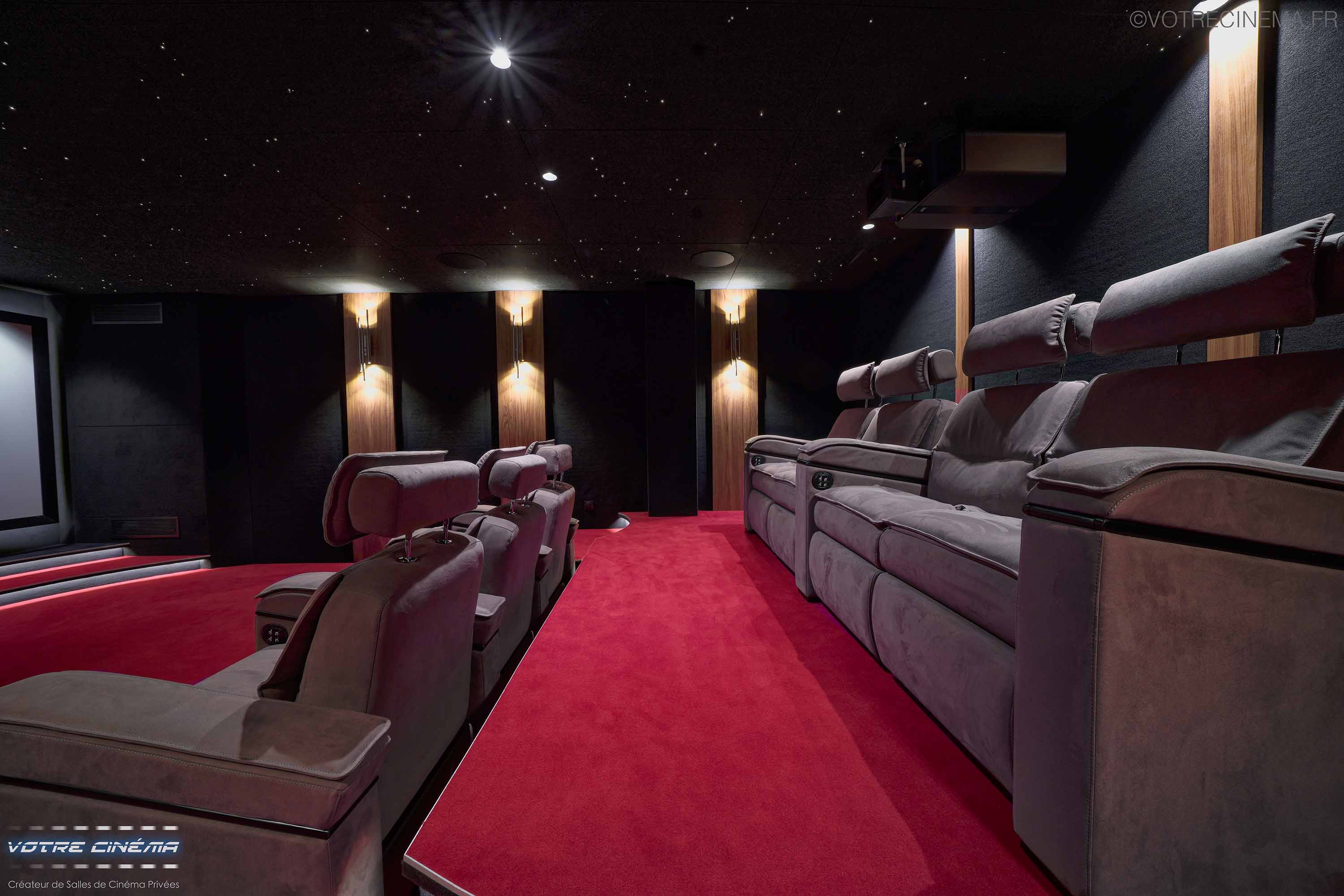 Construire une salle de cinéma dédiée à la maison