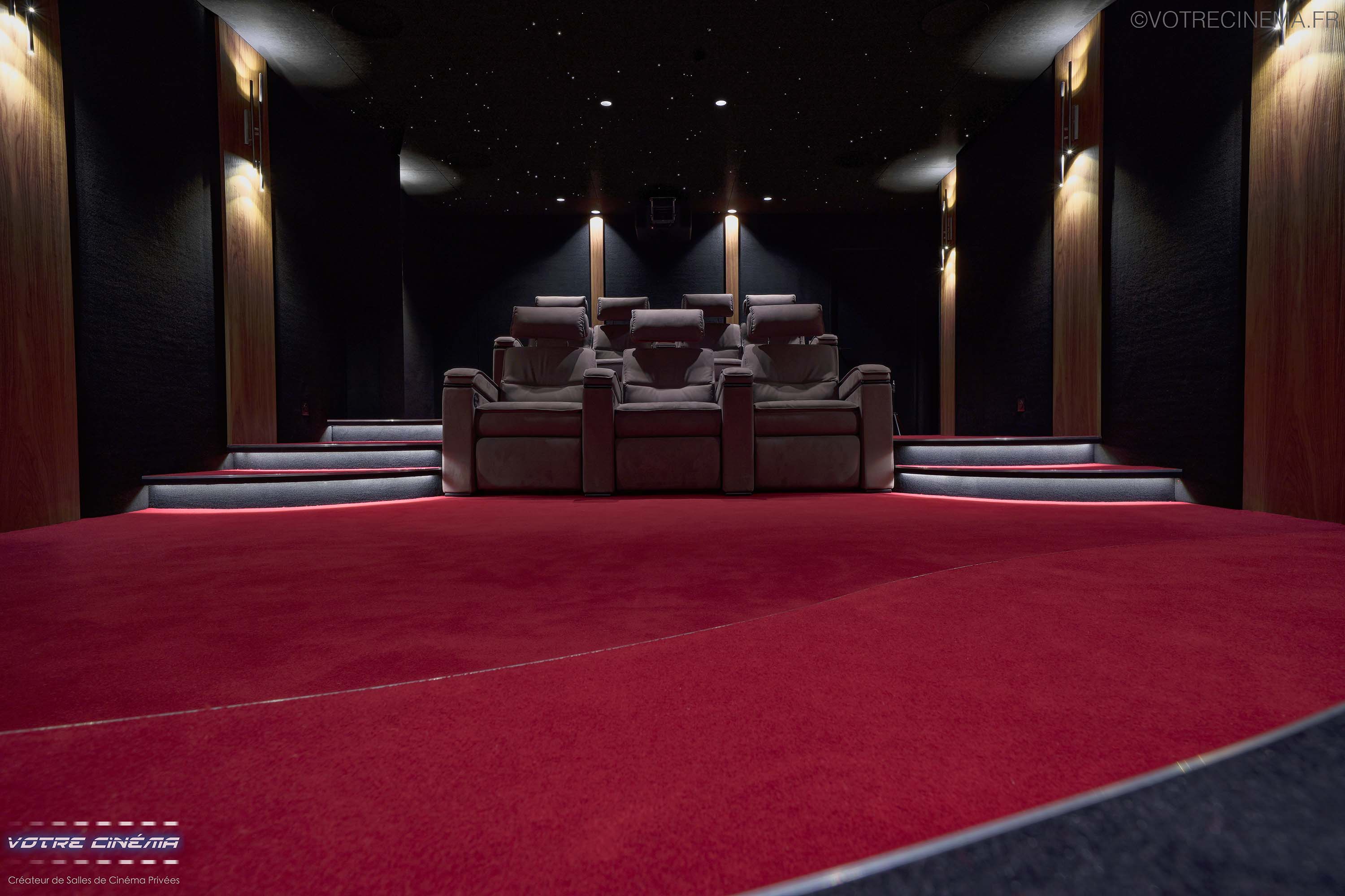 Construire une salle de cinéma privée à domicile à Hyères