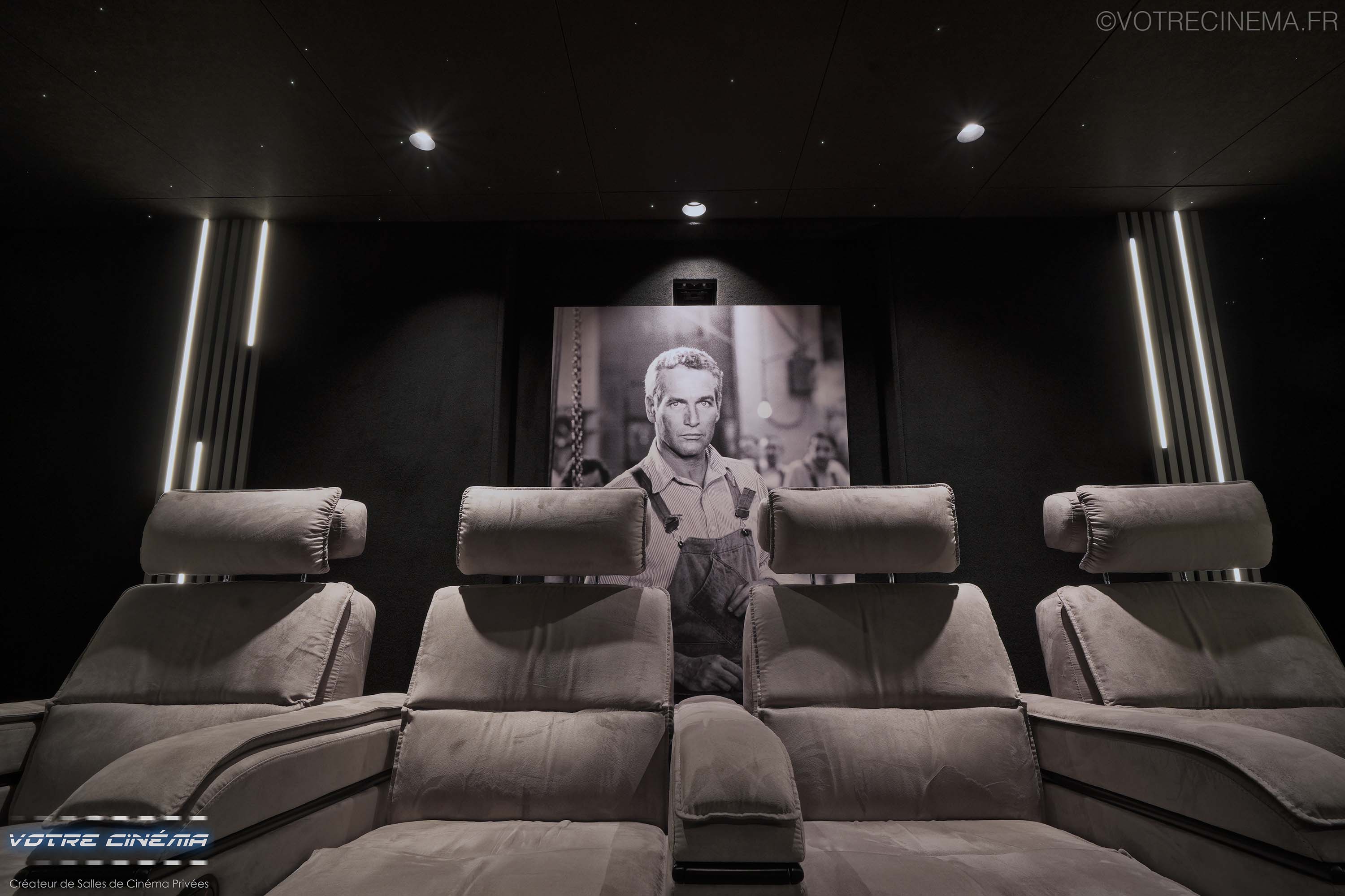 Construire une salle de cinéma privée à domicile à Carqueiranne