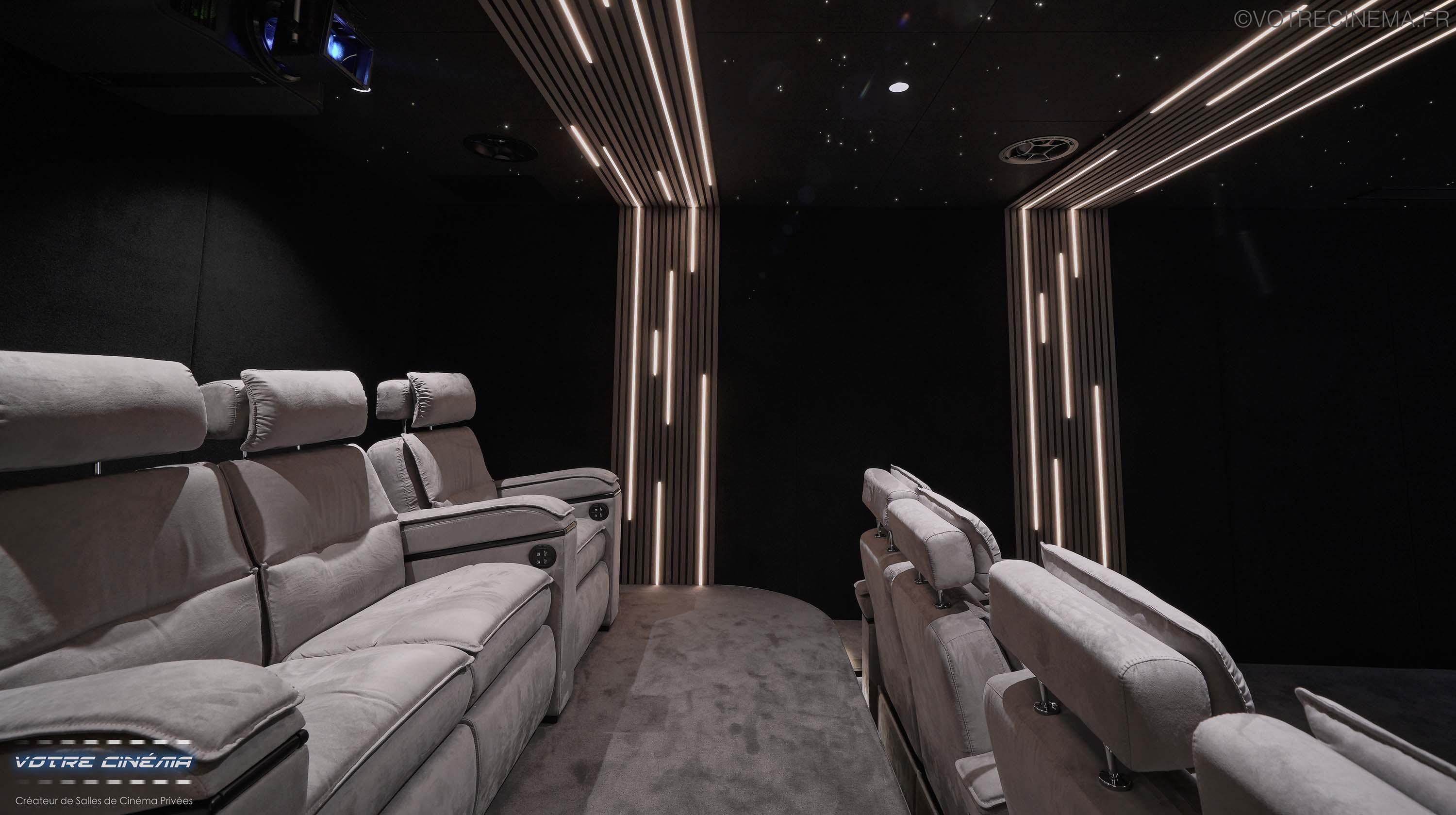 Création salle home cinéma privé