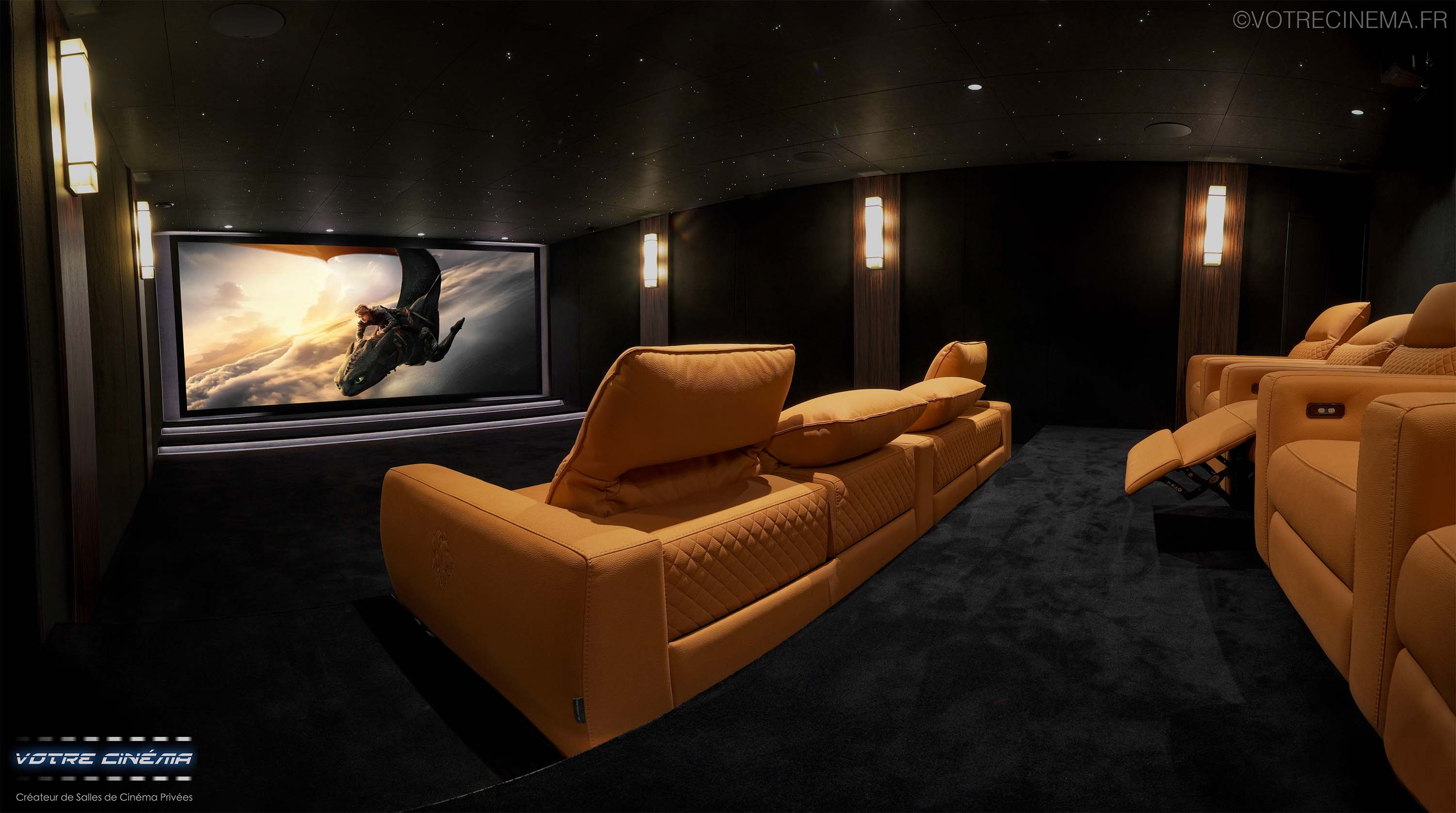 Salle de cinéma privé Courchevel