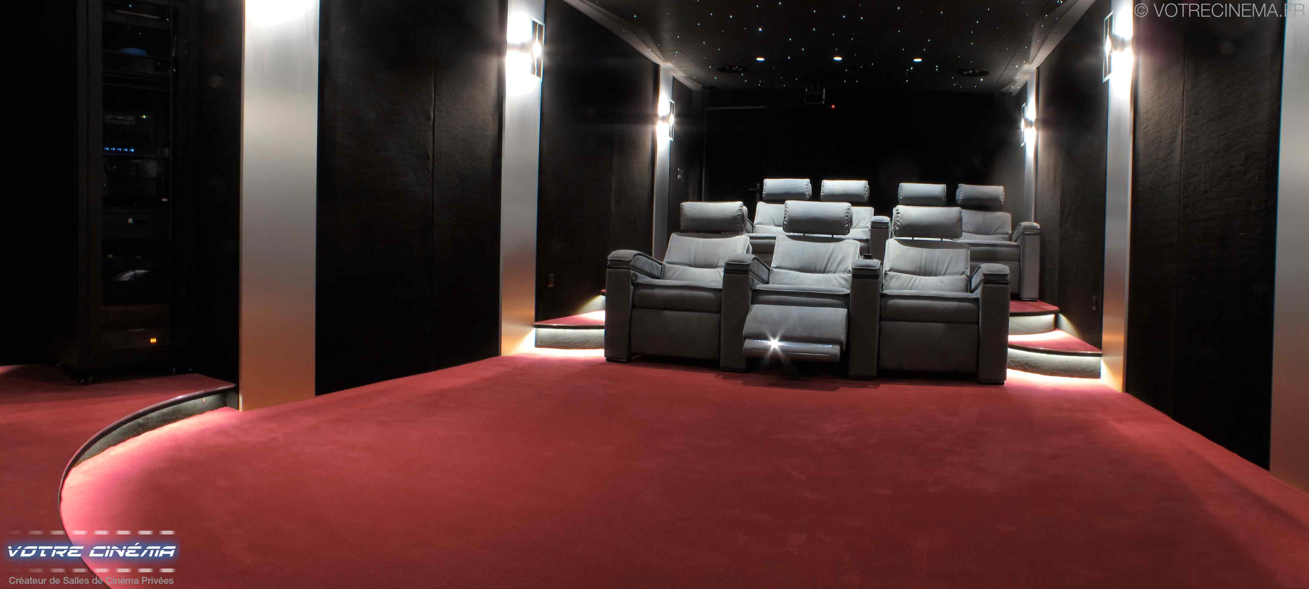 Salle home cinéma privé Guadeloupe