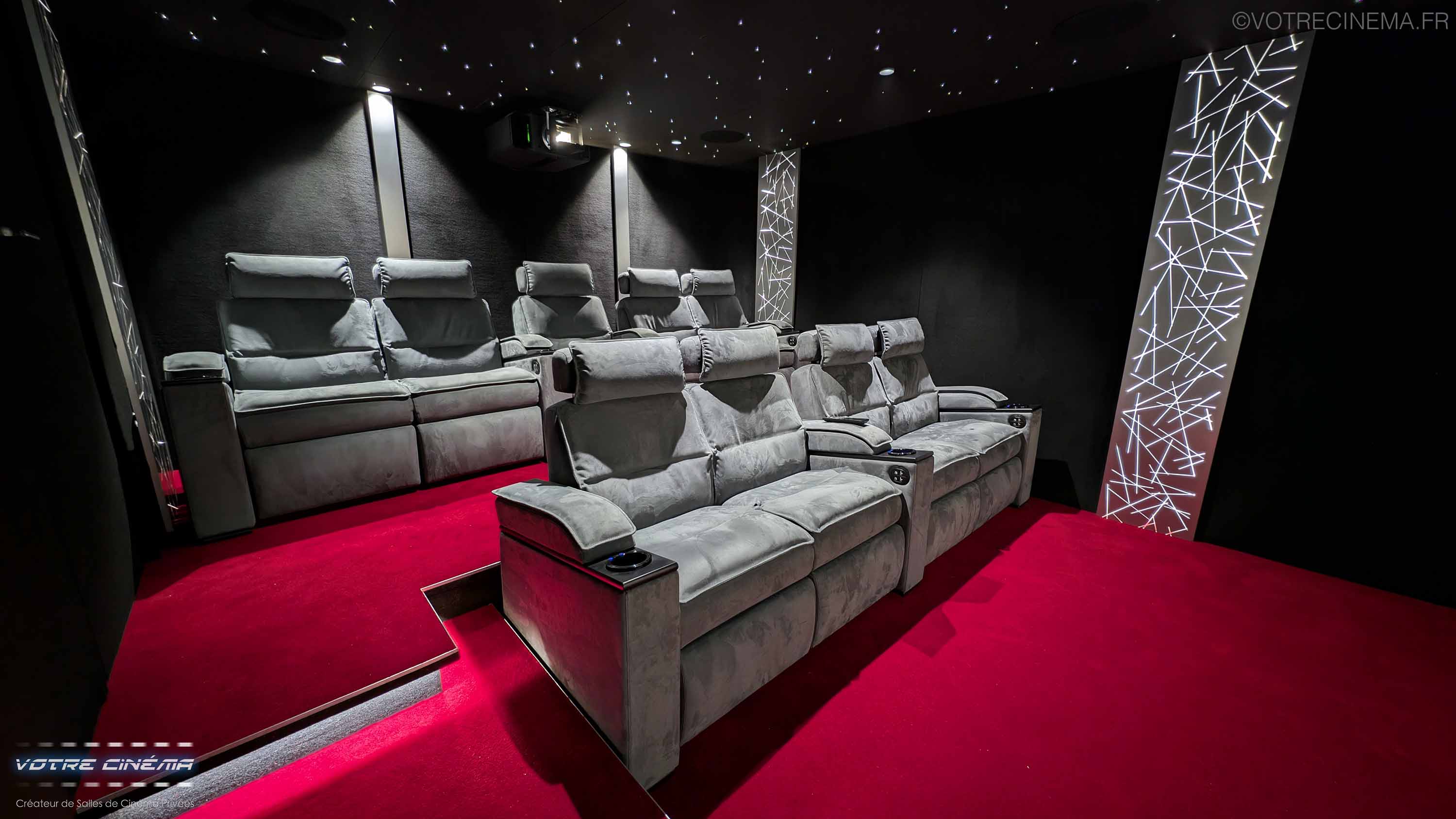 Réaliser une salle de home cinéma à domicile