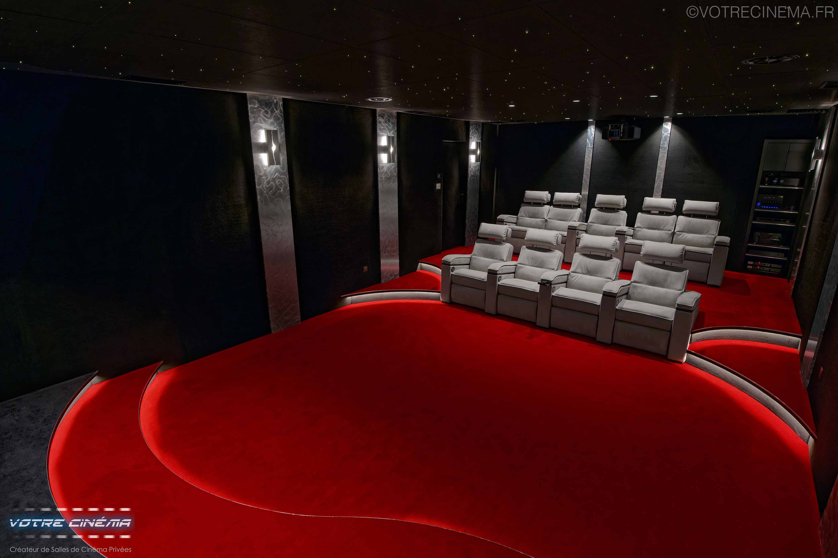 Salle de cinéma chez soi