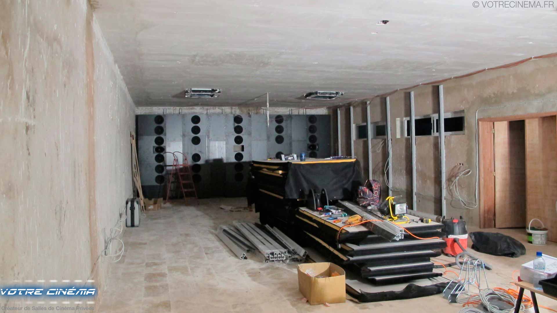 Travaux salle cinéma à domicile Maroc