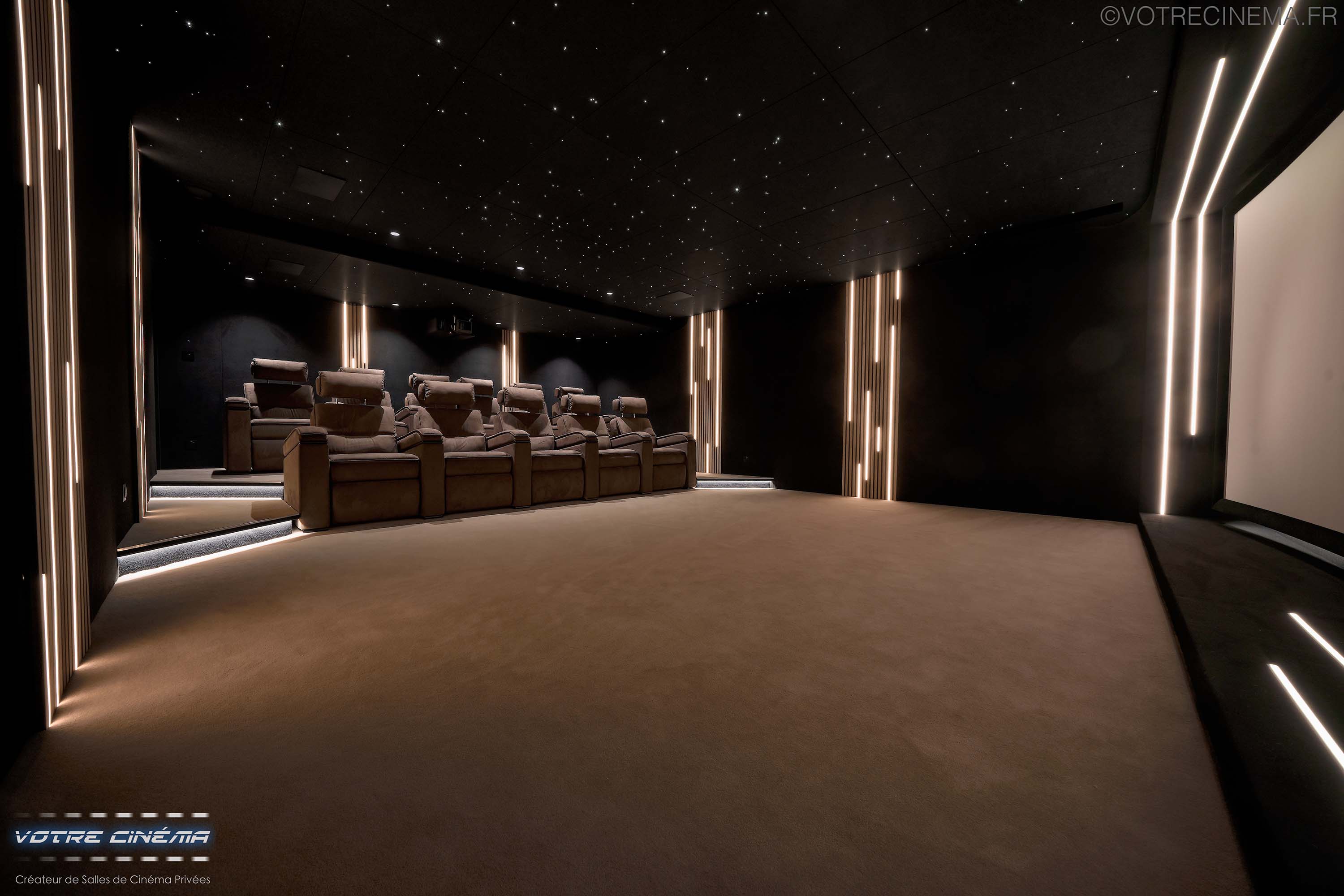 Salle de cinéma privée Megève