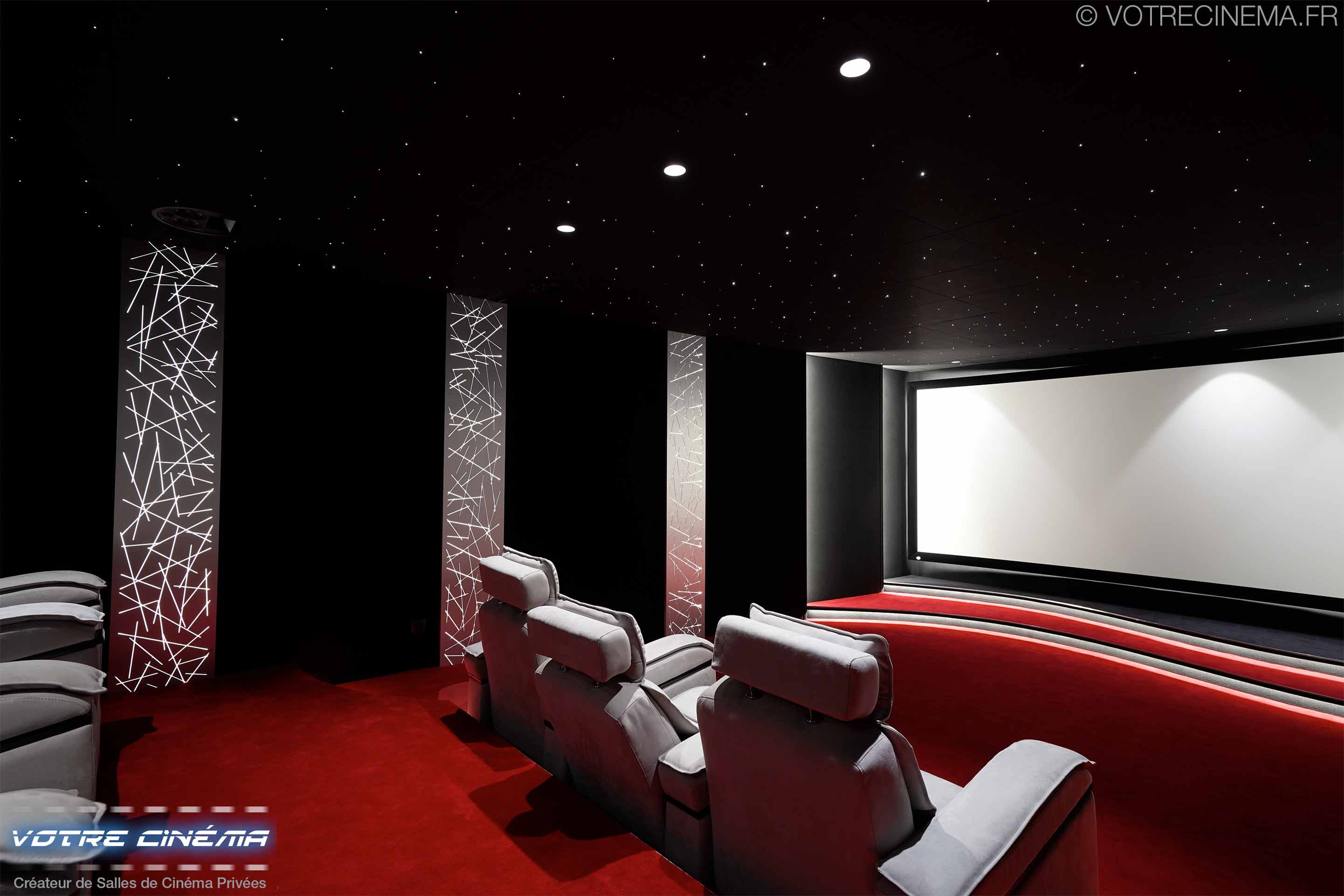 réalisation salle cinéma privée Montpellier