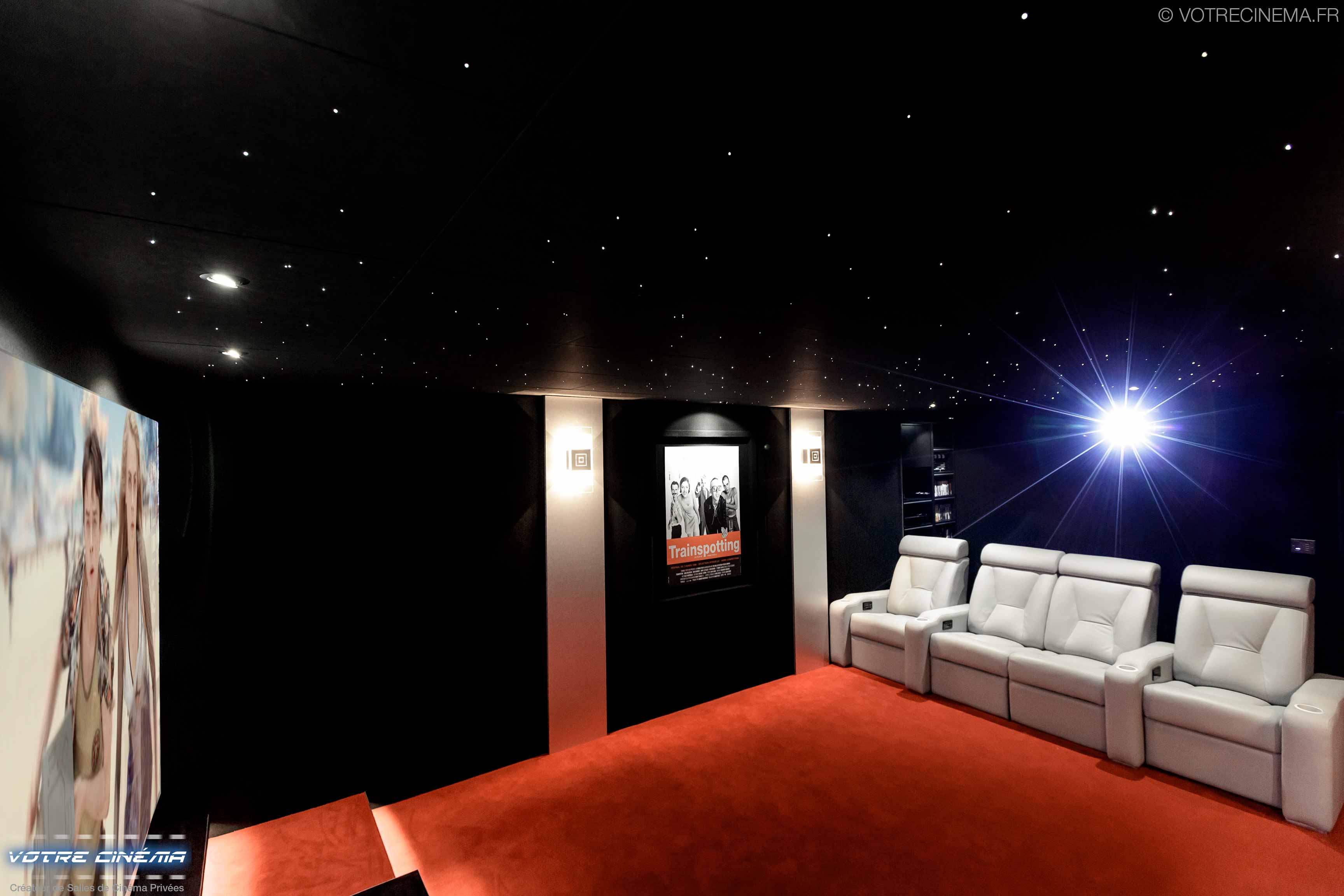 réalisation salle cinéma privée Mulhouse