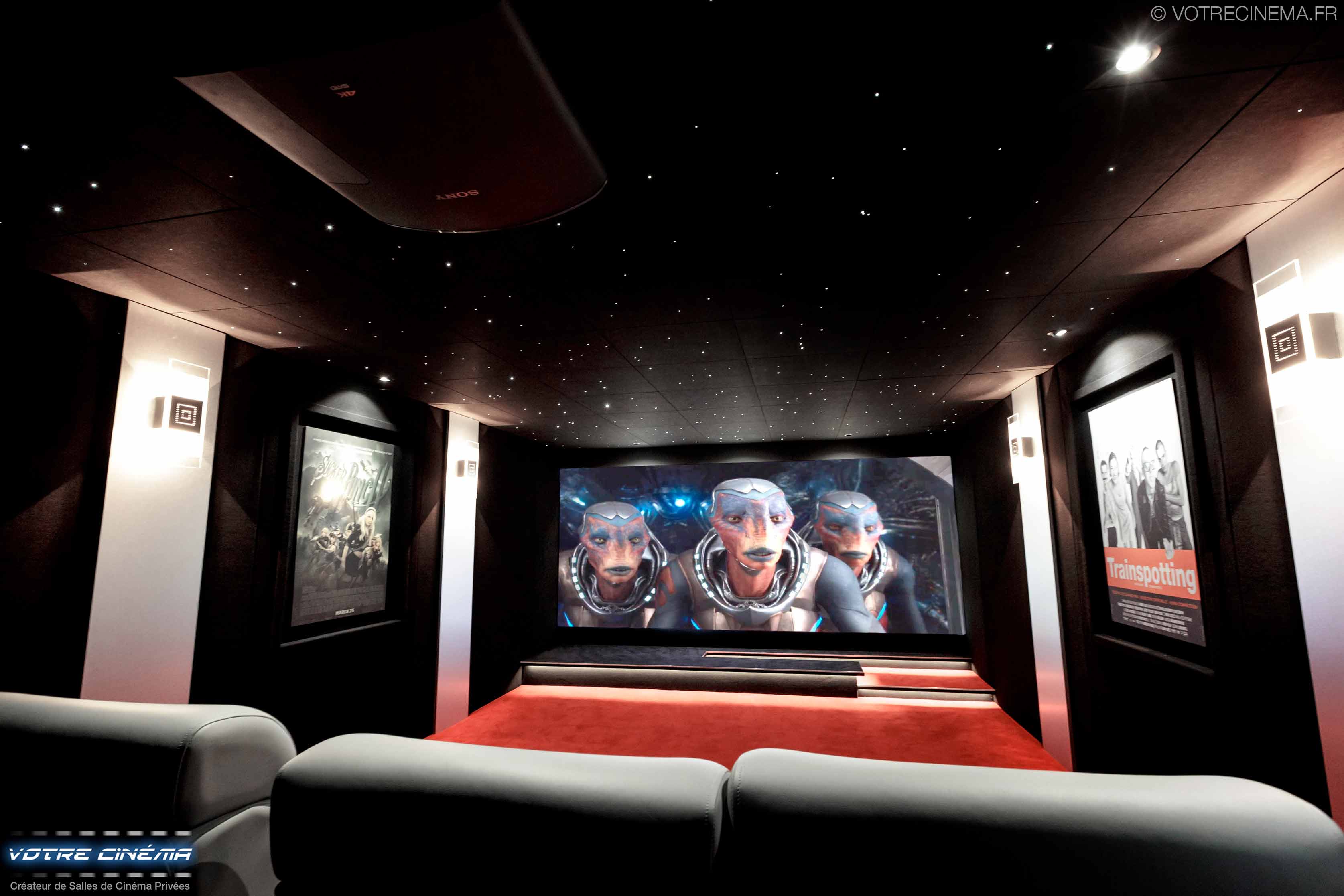 Installation salle de cinéma privée mulhouse