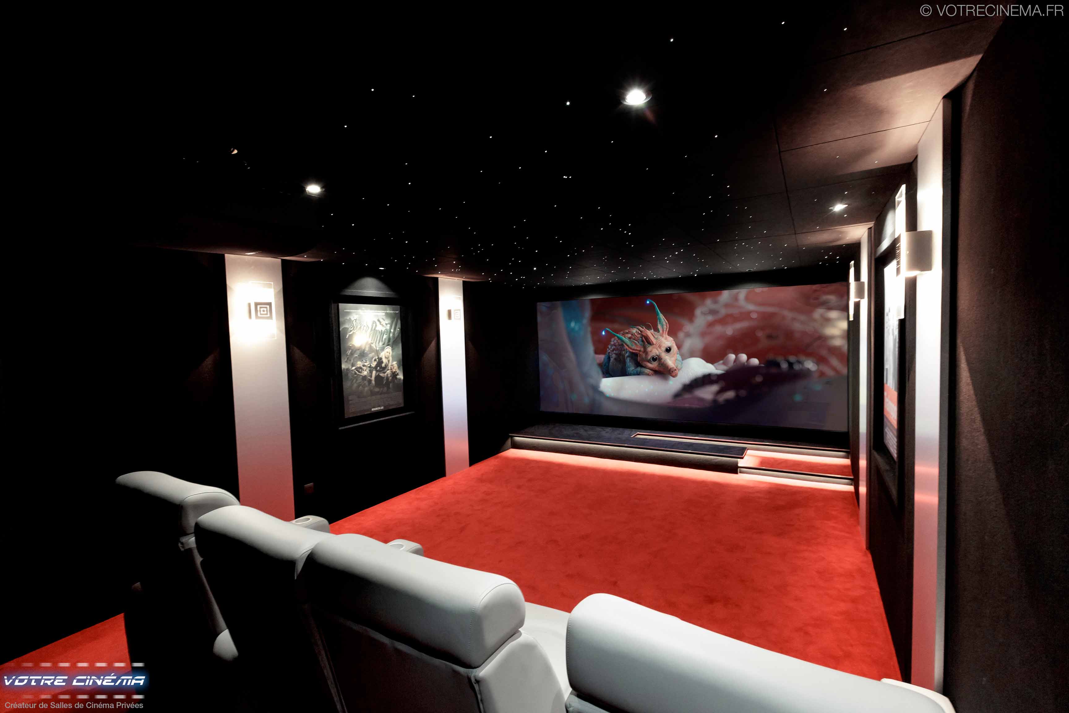 Aménagement salle home cinéma Mulhouse