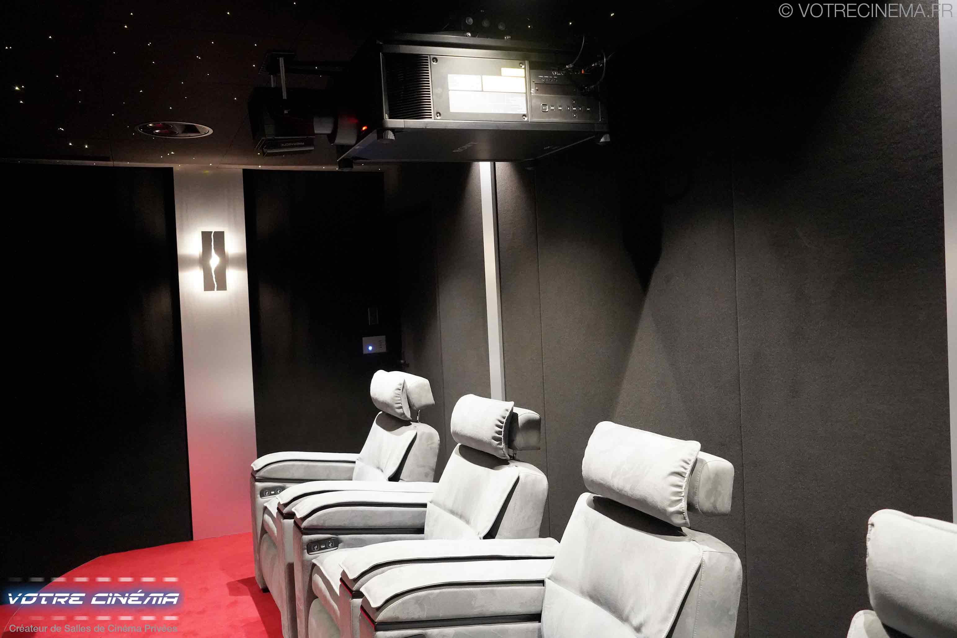 Création Salle cinéma dédié Paris 60m²