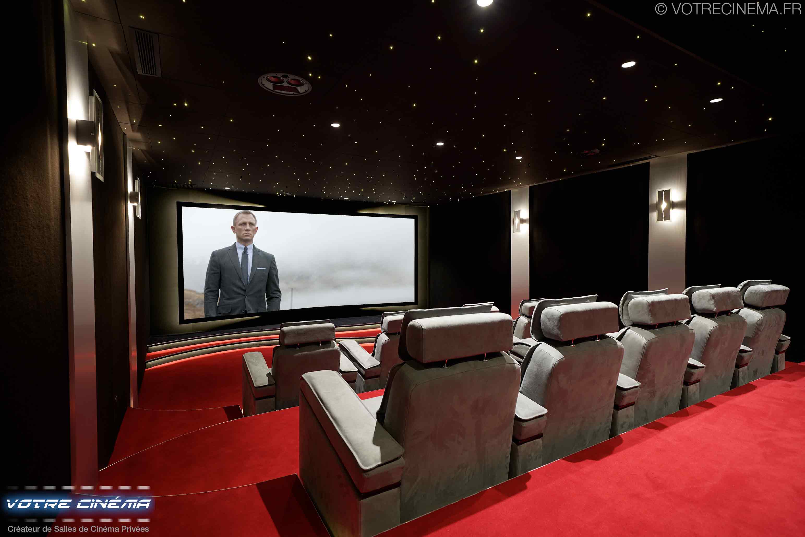 Aménagement salle home cinéma paris