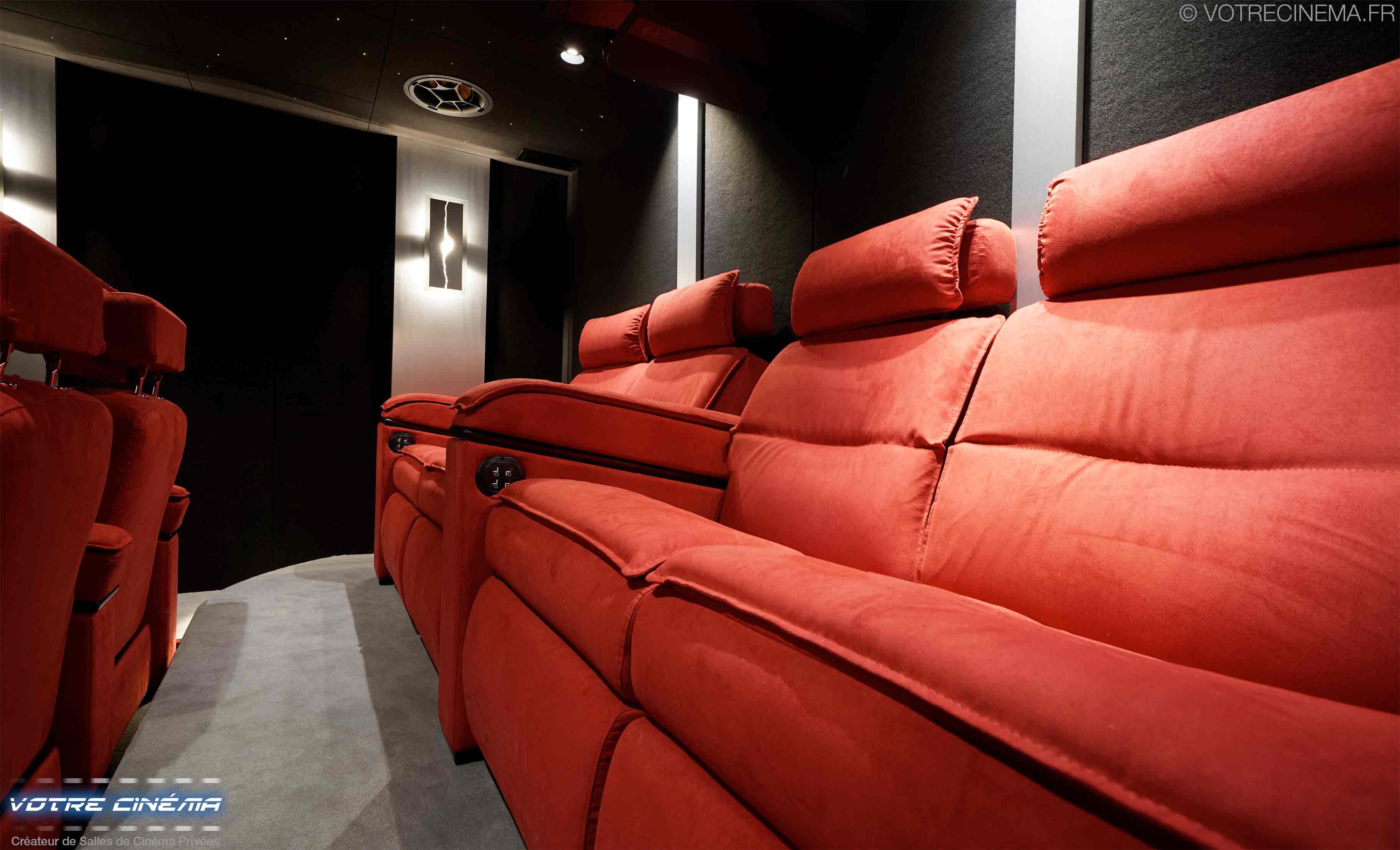 Réalisation salle home cinéma Paris