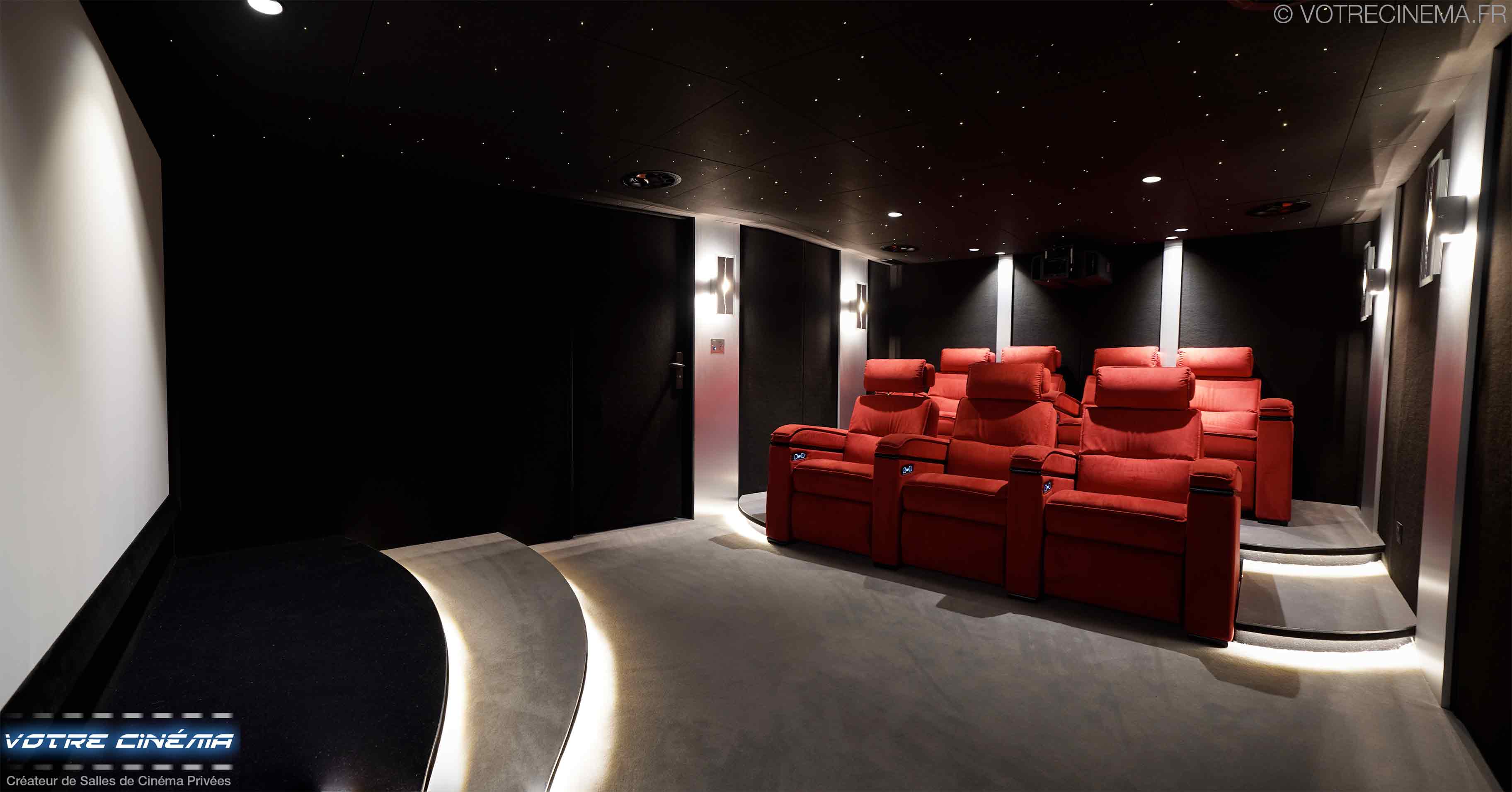 Aménagement salle home cinéma Paris