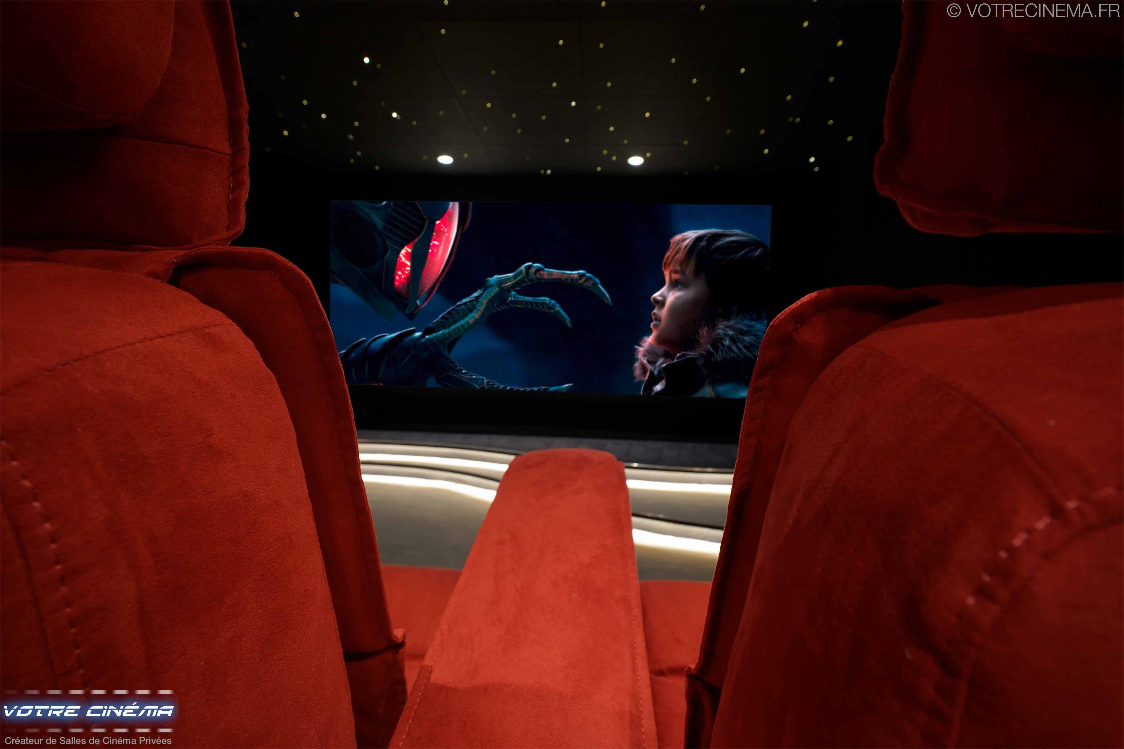 Conception salle home cinéma Paris