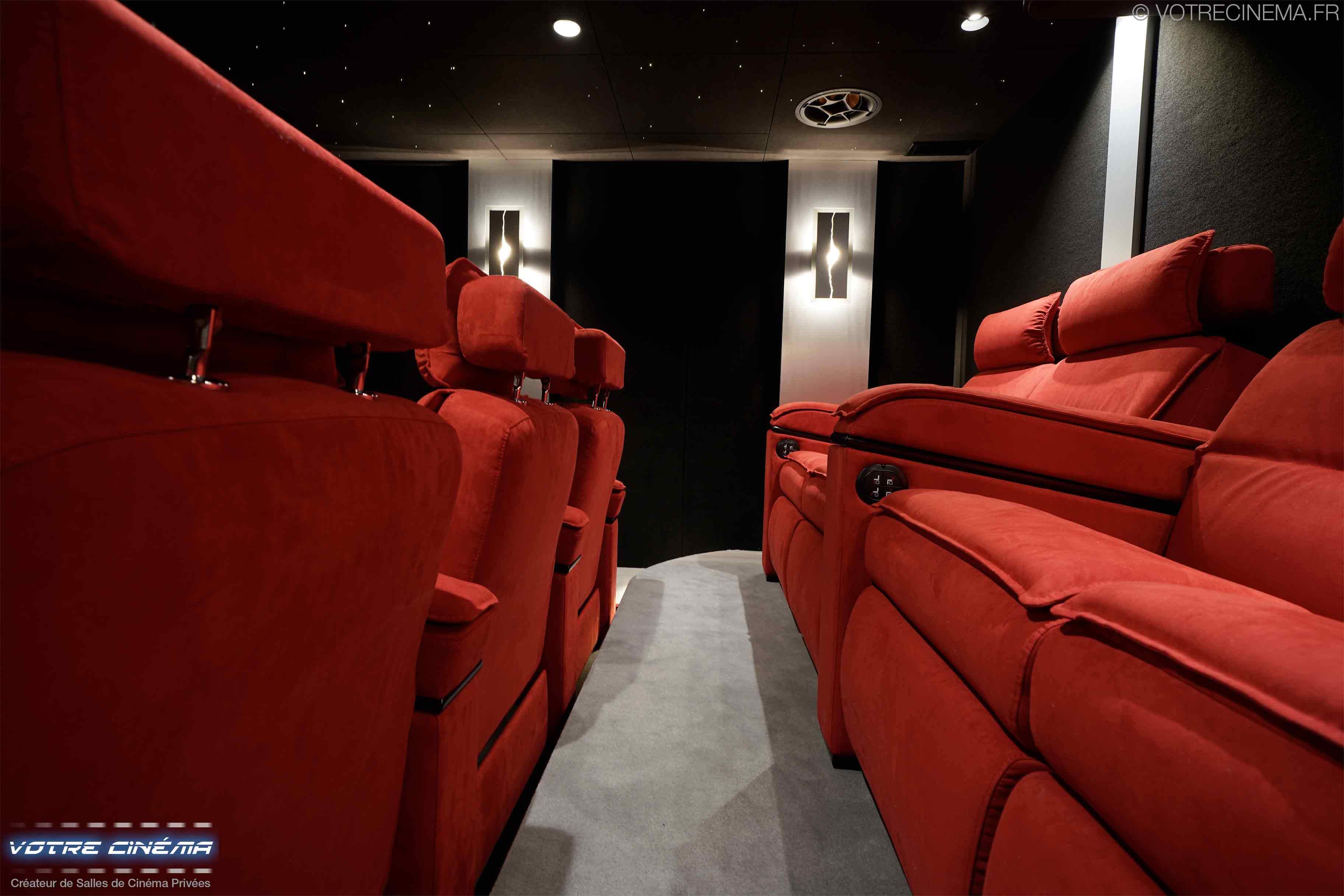 Salle home cinéma privé Paris