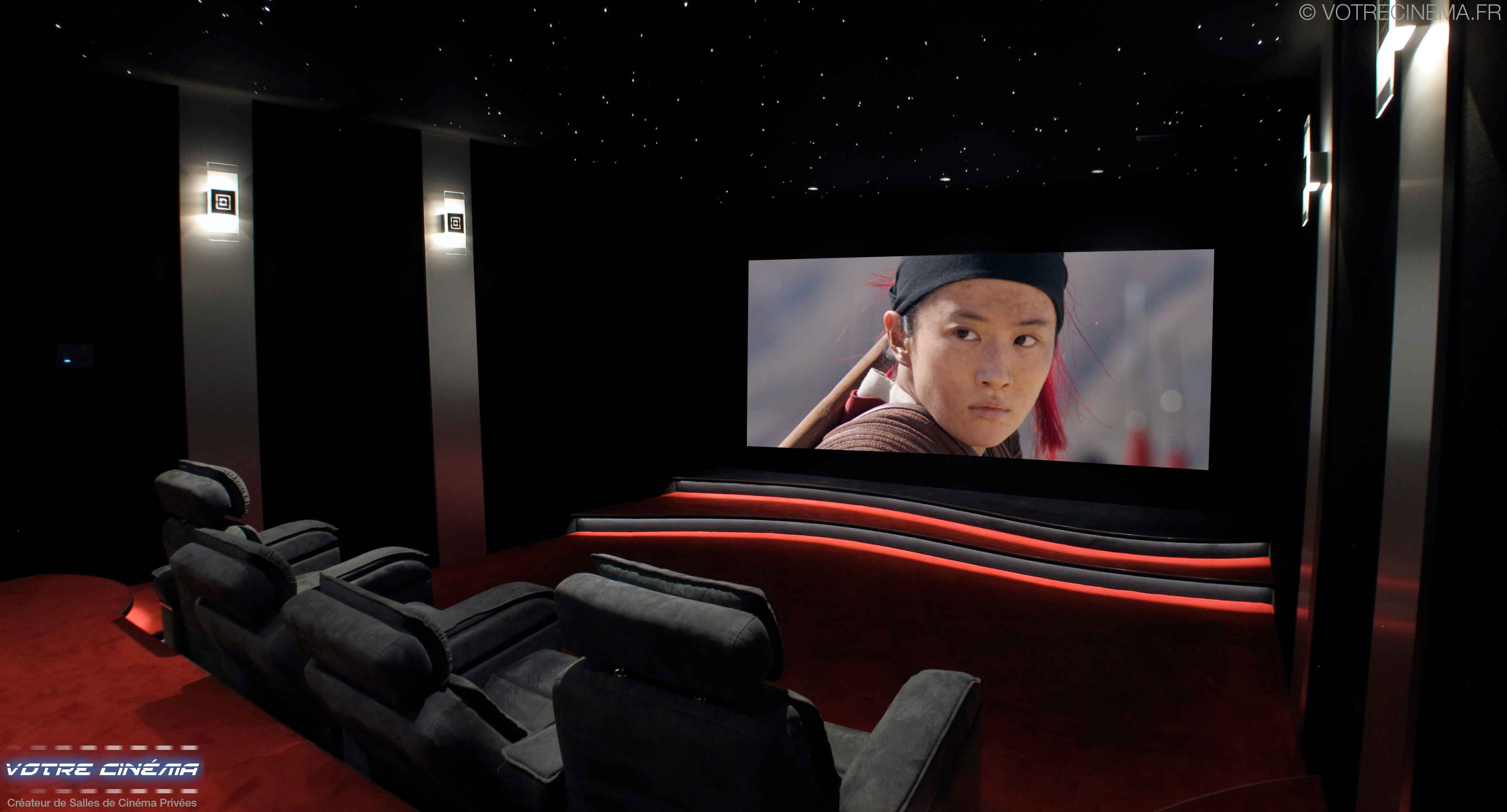 Créateur salle cinéma privée Saint Tropez