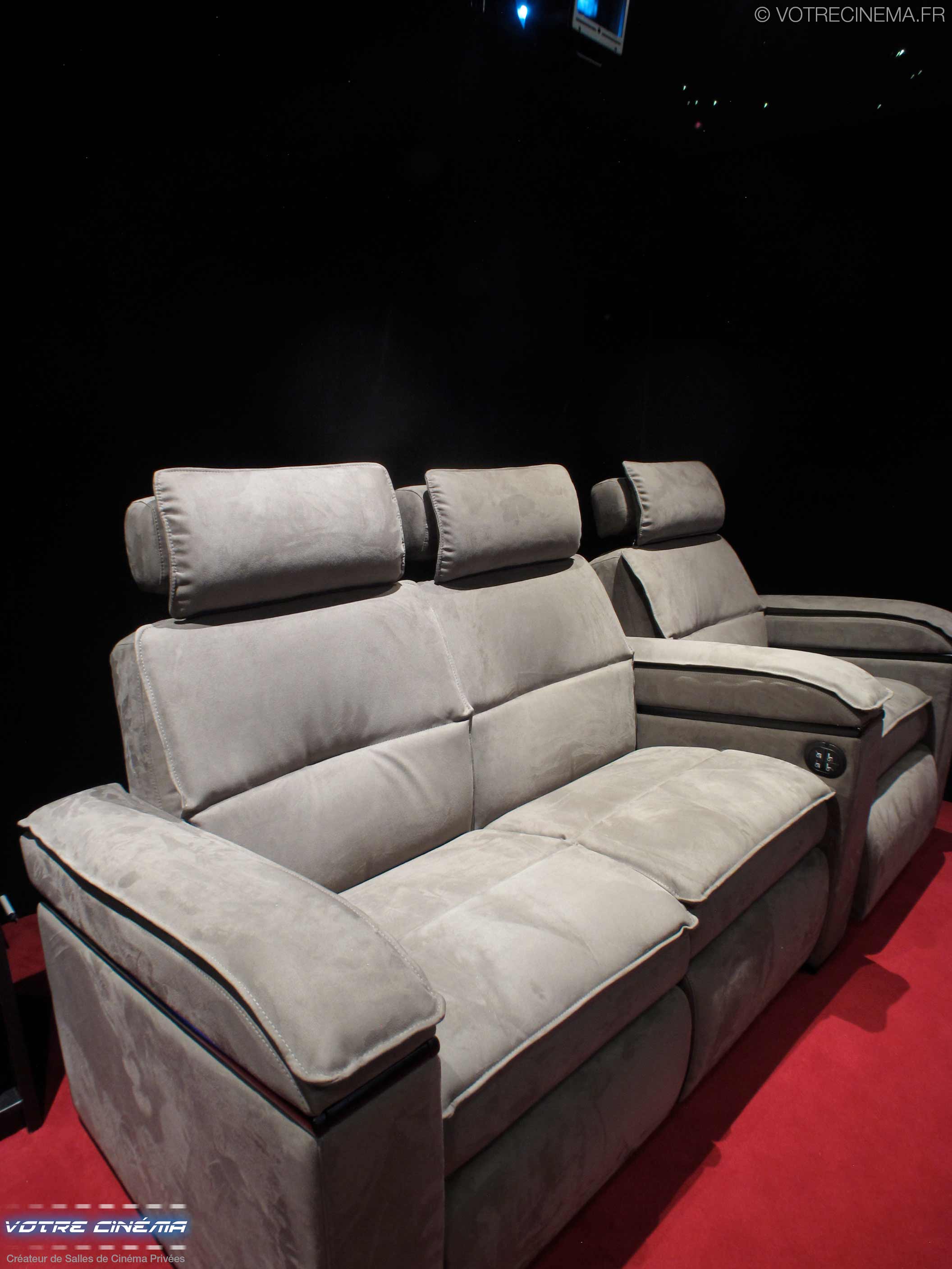 fauteuil salle cinéma à domicile Genève