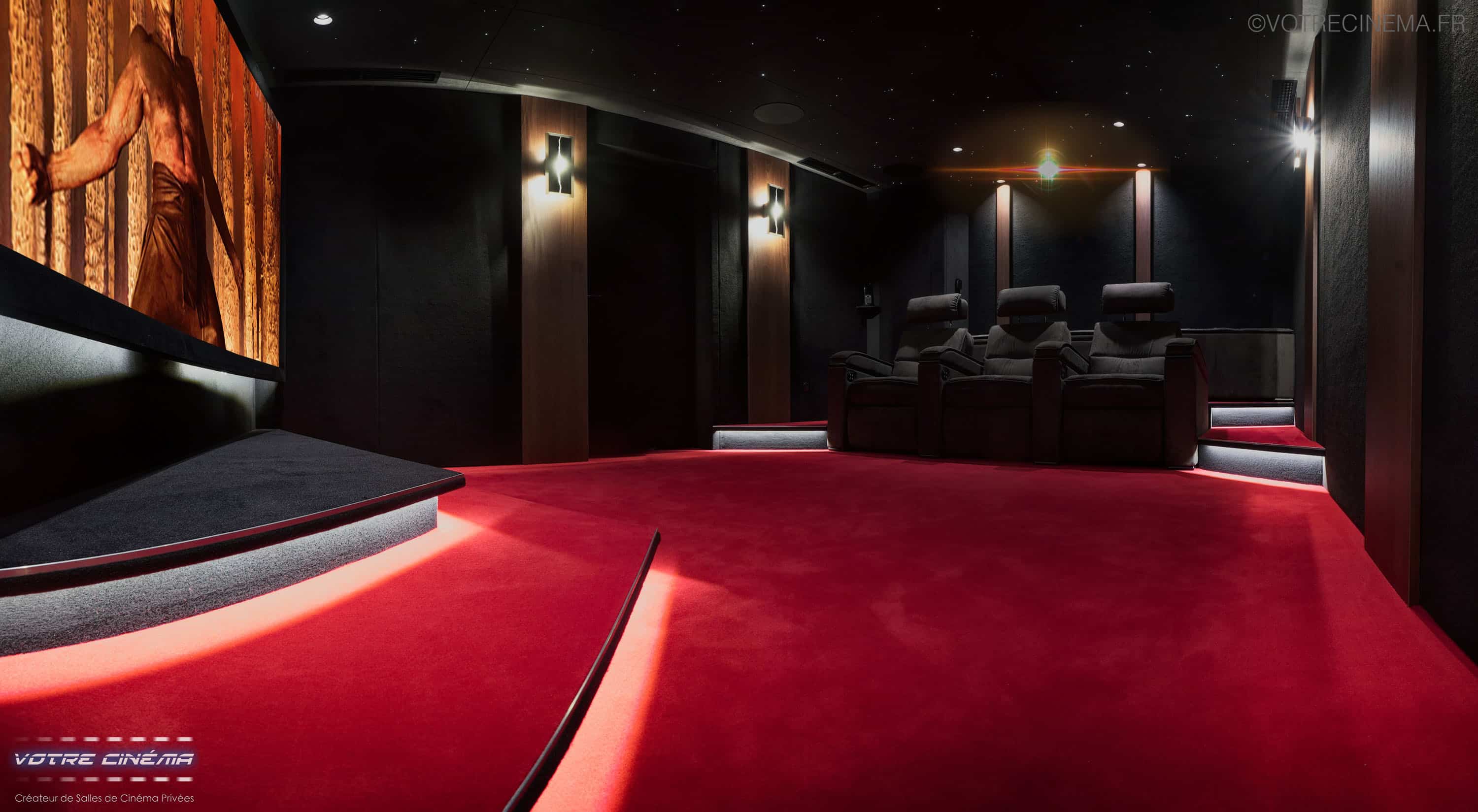 Salle home cinéma dédié