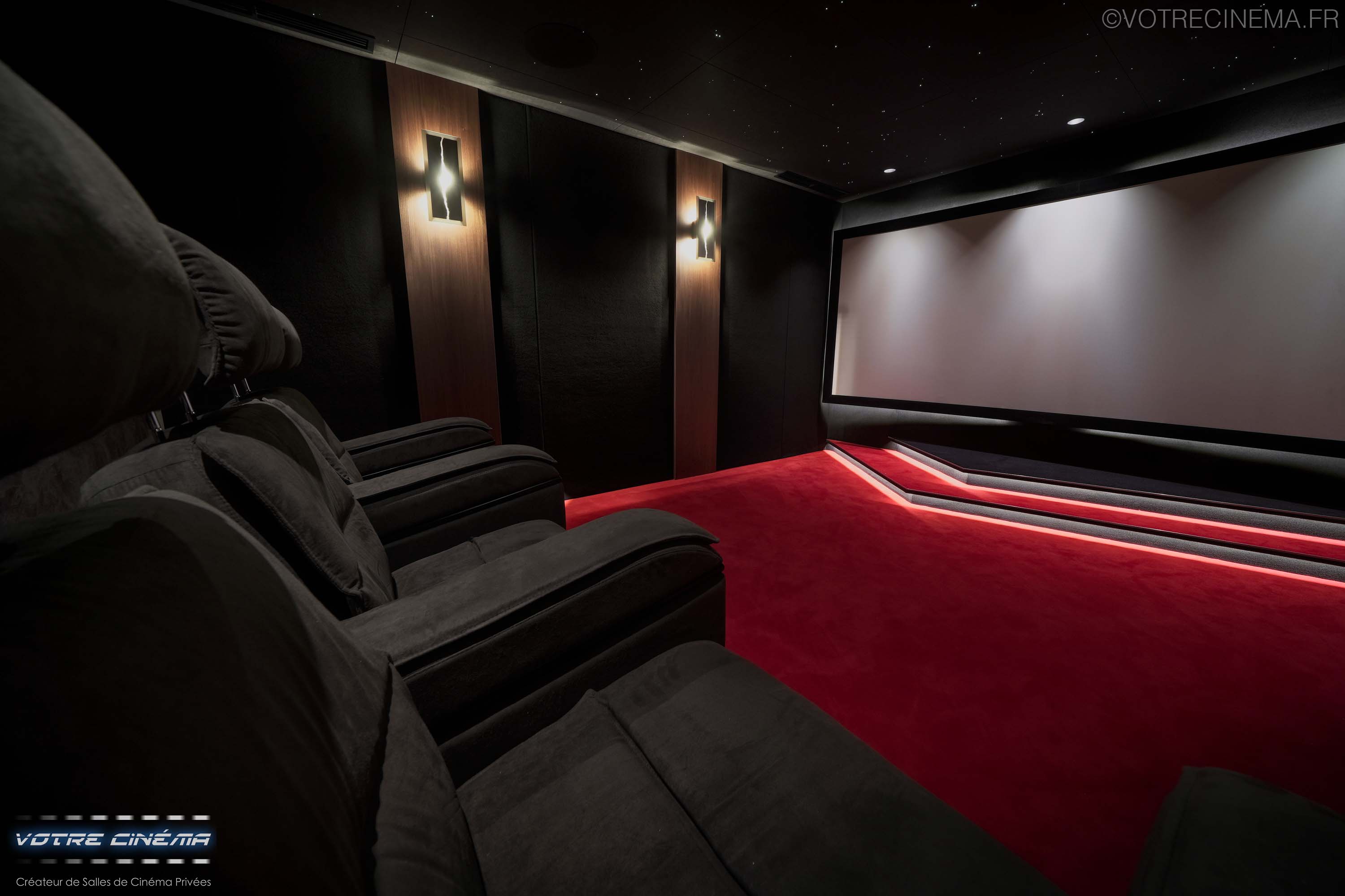 Salle cinéma à domicile